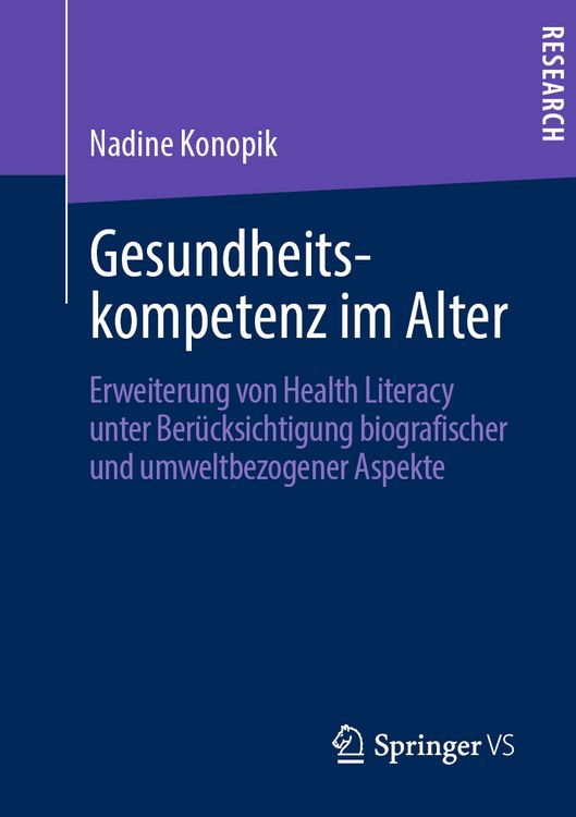 Produktbild: Gesundheitskompetenz im Alter