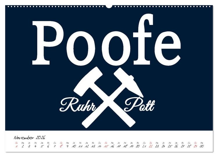 Produktbild: Ruhrpott Vokabeln (hochwertiger Premium Wandkalender 2026 DIN A2 quer), Kunstdruck in Hochglanz
