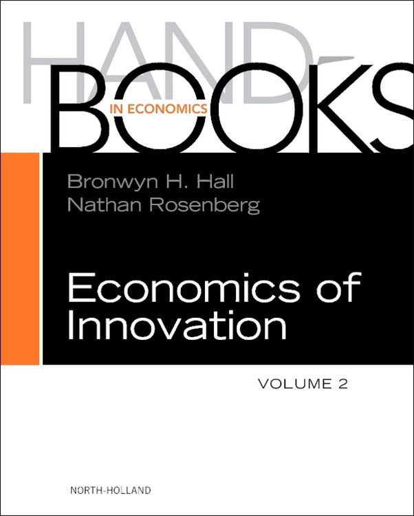 Produktbild: Handbook of the Economics of Innovation