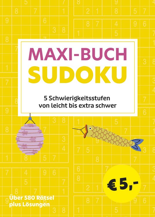 Produktbild: Maxi-Buch Sudoku Band 5