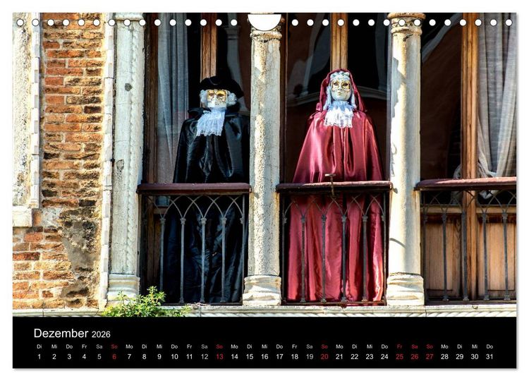 Produktbild: Venedig - la Serenissima (Wandkalender 2026 DIN A4 quer), CALVENDO Monatskalender