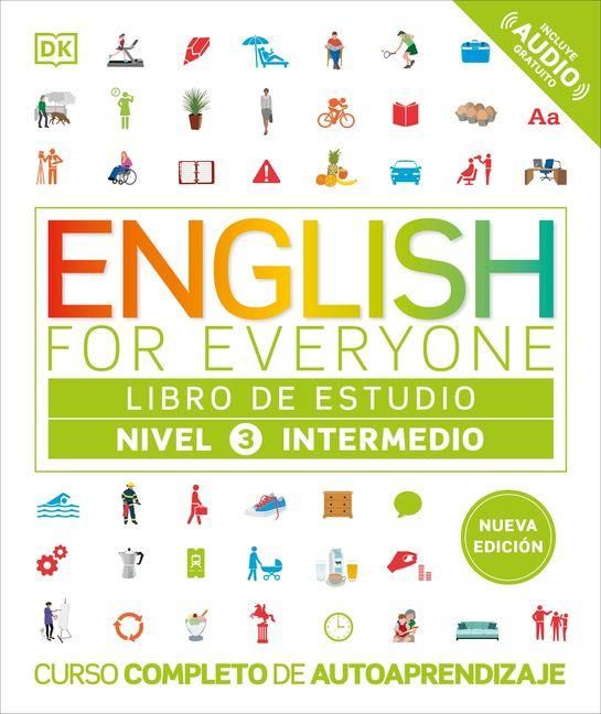 Produktbild: English for Everyone Nivel 3 Intermedio: Libro de Estudio