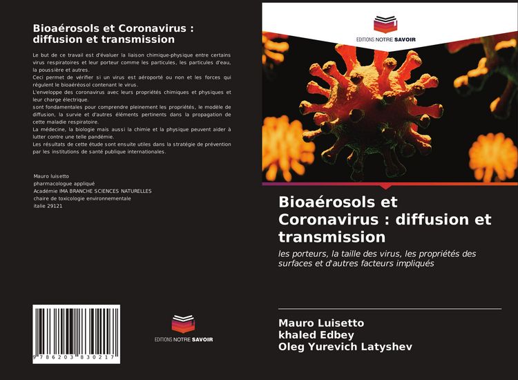 Produktbild: Bioa&eacute;rosols et Coronavirus : diffusion et transmission