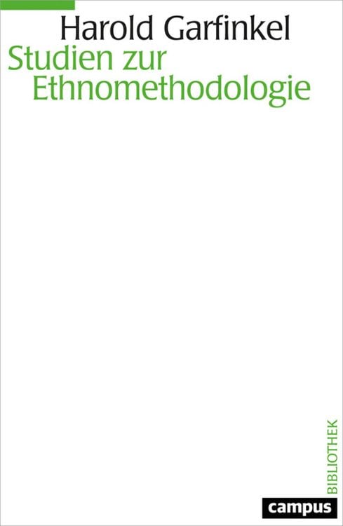 Produktbild: Studien zur Ethnomethodologie