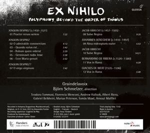Produktbild: Ex Nihilo - Polyphony beyond the Order of Things