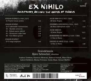 Produktbild: Ex Nihilo - Polyphony Out of the Order of Things