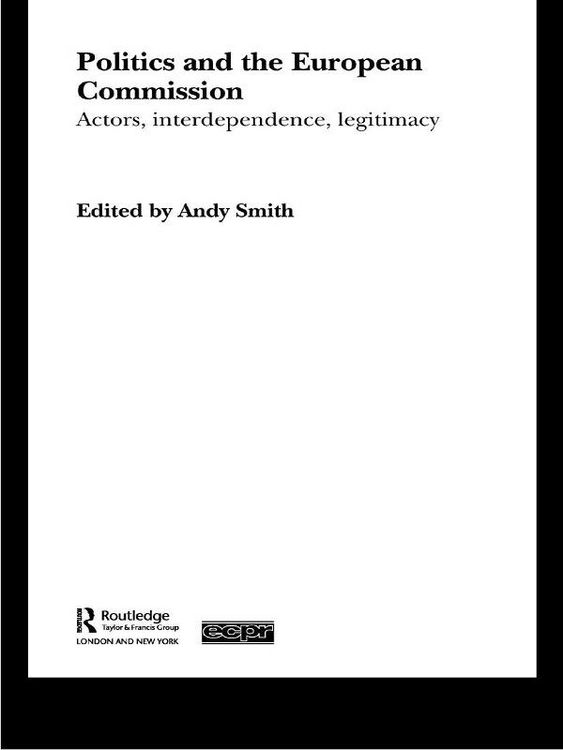 Produktbild: Politics and the European Commission