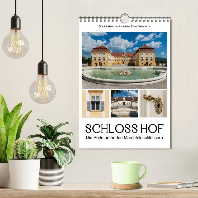 Produktbild: Schloss Hof &ndash; Die Perle unter den Marchfeldschl&ouml;ssern (Wandkalender 2026 DIN A4 hoch), CALVENDO Monatskalender