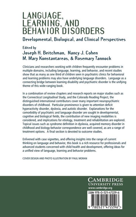 Produktbild: Language, Learning, and Behavior Disorders