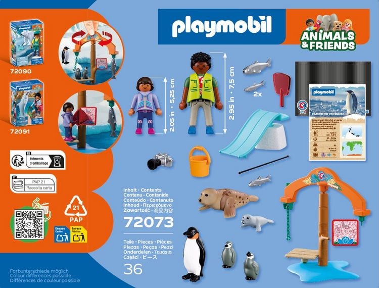 Produktbild: playmobil Animals & Friends Zoo Eis-Expedition