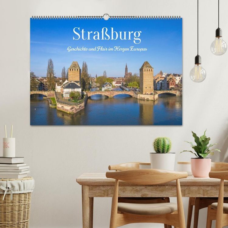Produktbild: Stra&szlig;burg &ndash; Geschichte und Flair im Herzen Europas (Wandkalender 2027 DIN A2 quer), CALVENDO Monatskalender