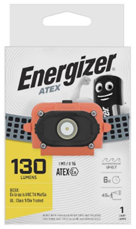 Produktbild: Energizer ATEX Headlight Stirnlampe Ex Zone: 0, 1, 2 130lm 45m