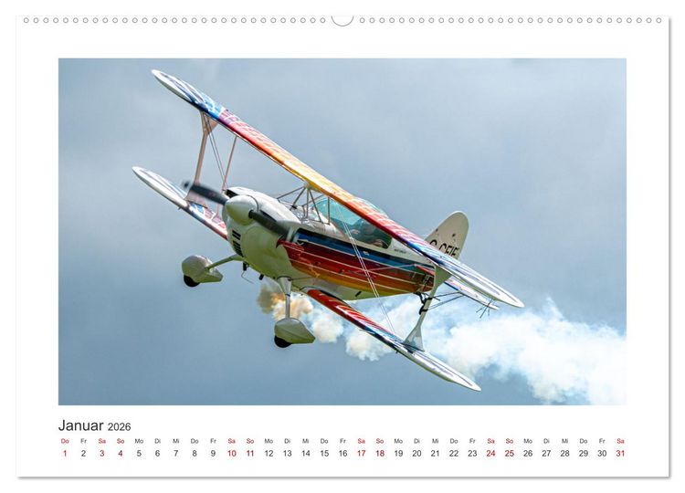 Produktbild: Helden der L&uuml;fte (Wandkalender 2026 DIN A2 quer), CALVENDO Monatskalender