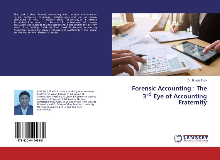 Produktbild: Forensic Accounting : The 3rd Eye of Accounting Fraternity