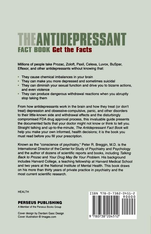 Produktbild: The Anti-Depressant Fact Book