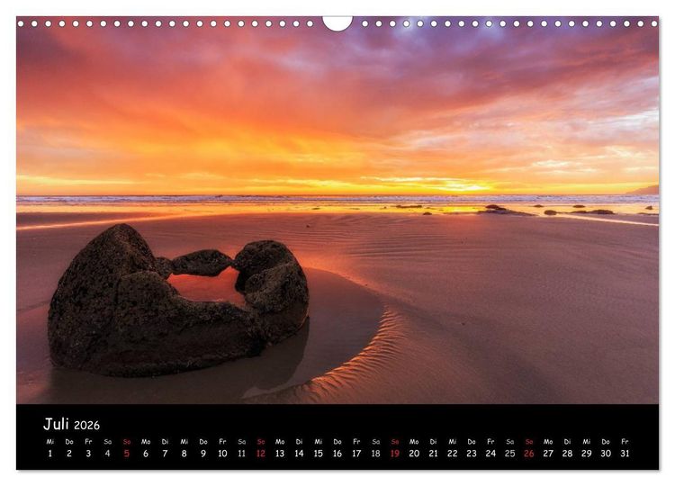 Produktbild: Sehnsucht nach Neuseeland (Wandkalender 2026 DIN A3 quer), CALVENDO Monatskalender