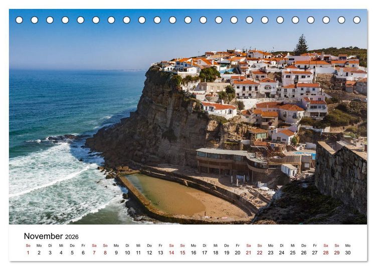 Produktbild: Portugal - Eindrucksvolle Aufnahmen von fotofussy (Tischkalender 2026 DIN A5 quer), CALVENDO Monatskalender