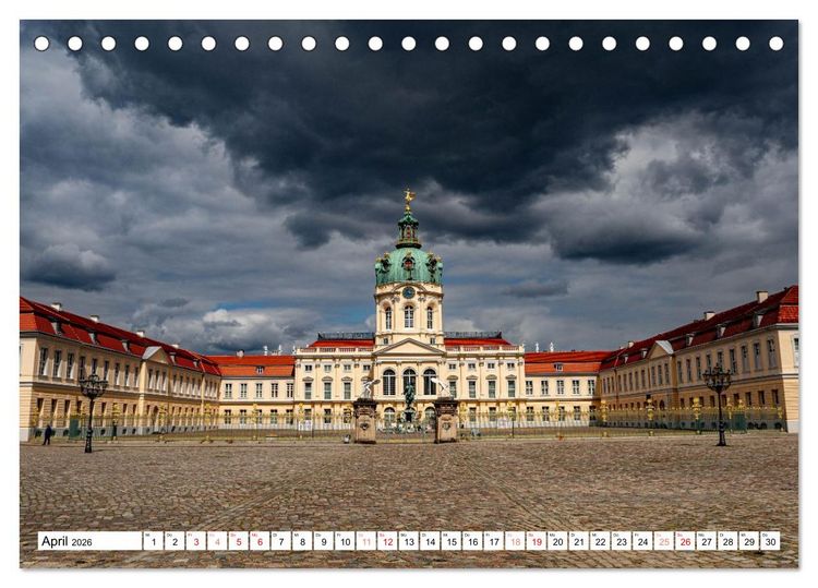 Produktbild: Faszination Berlin - Stadtansichten zwischen Himmel und Spree (Tischkalender 2026 DIN A5 quer), CALVENDO Monatskalender