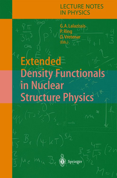 Produktbild: Extended Density Functionals in Nuclear Structure Physics
