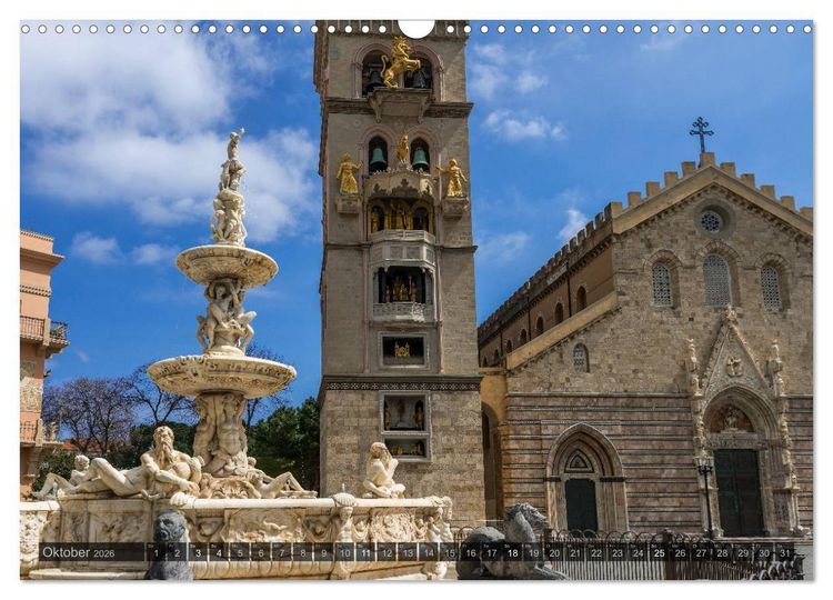 Produktbild: Sizilien &ndash; Landschaft und Architektur (Wandkalender 2026 DIN A3 quer), CALVENDO Monatskalender
