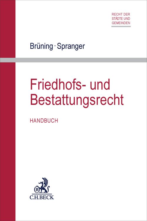Produktbild: Friedhofs- und Bestattungsrecht
