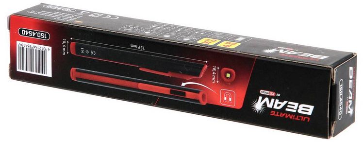 Produktbild: KS Tools UltimateBEAM Aluminium LED-Stiftlampe Li Arbeitsleuchte