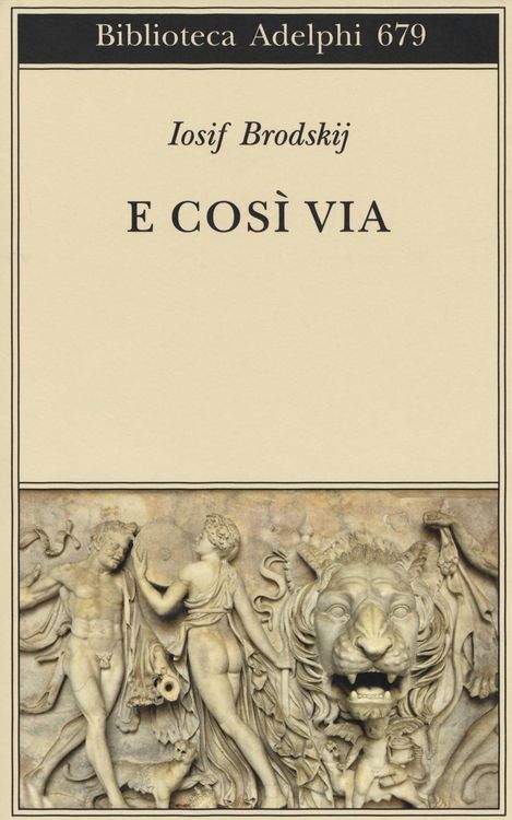 Produktbild: E cosi via. Testo inglese e russo a fronte