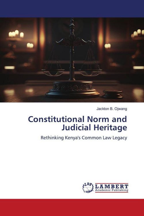 Produktbild: Constitutional Norm and Judicial Heritage