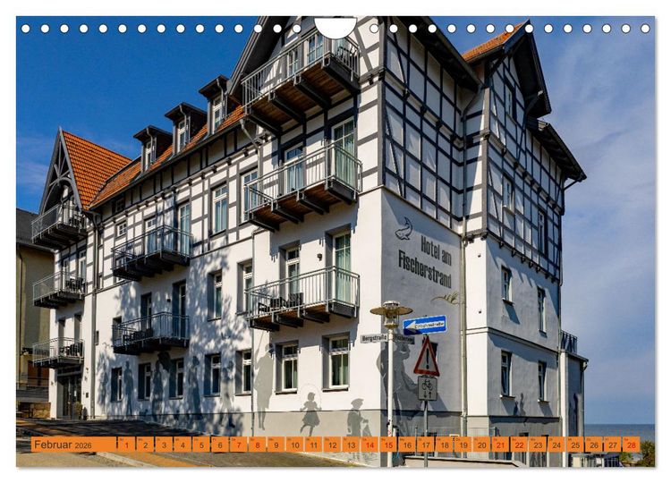Produktbild: Mein Kaiserbad Bansin (Wandkalender 2026 DIN A4 quer), CALVENDO Monatskalender