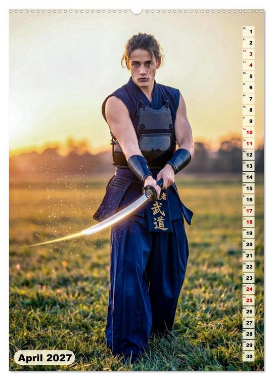 Produktbild: Die Kunst des Kampfes (Wandkalender 2027 DIN A2 hoch), CALVENDO Monatskalender