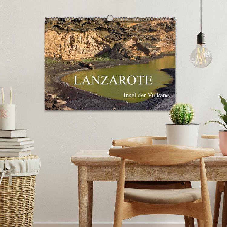 Produktbild: Lanzarote - Insel der Vulkane (Wandkalender 2026 DIN A3 quer), CALVENDO Monatskalender
