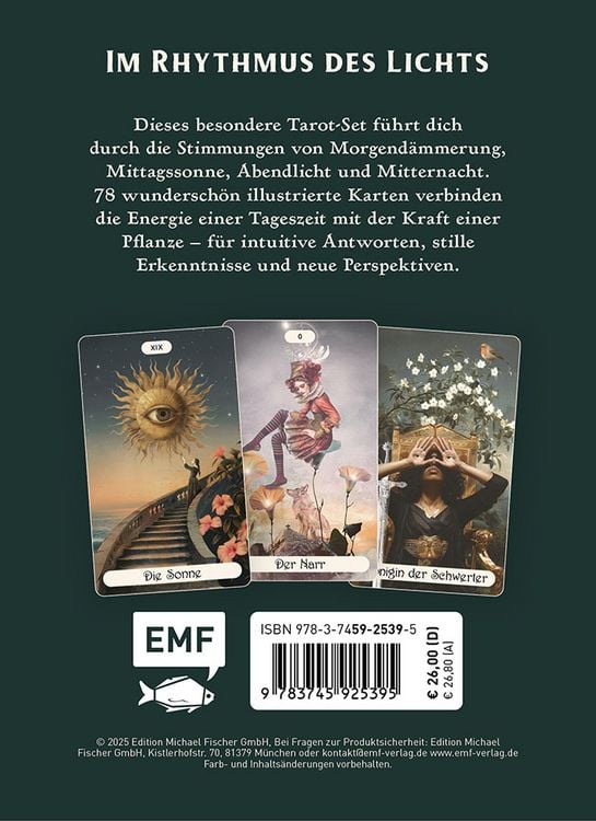 Produktbild: Tarot-Kartenset: Zwischen der Zeit
