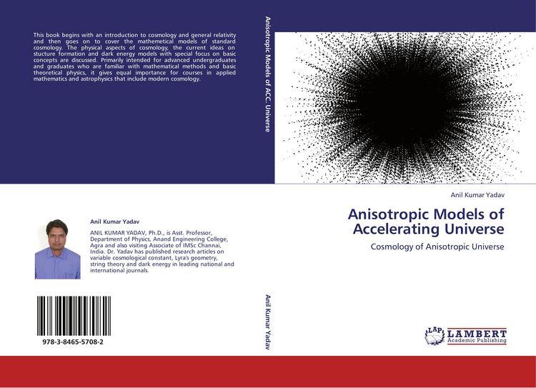 Produktbild: Anisotropic Models of Accelerating Universe