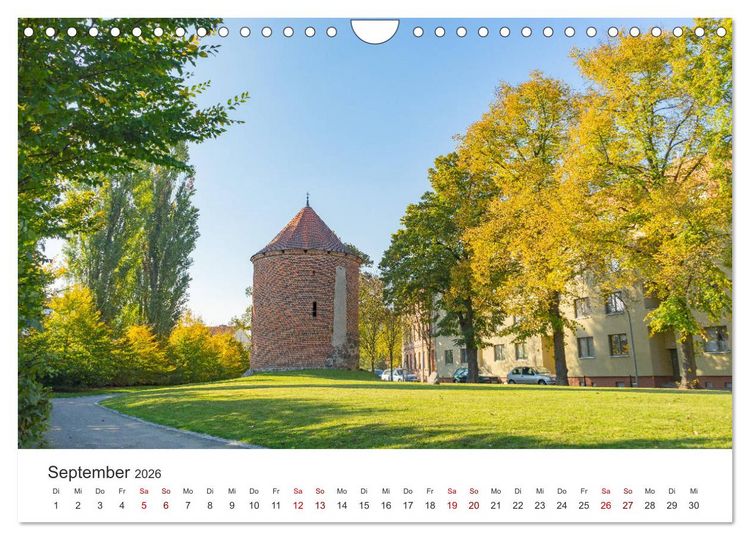 Produktbild: Gr&uuml;&szlig;e aus Stendal: Kalender 2026 (Wandkalender 2026 DIN A4 quer), CALVENDO Monatskalender