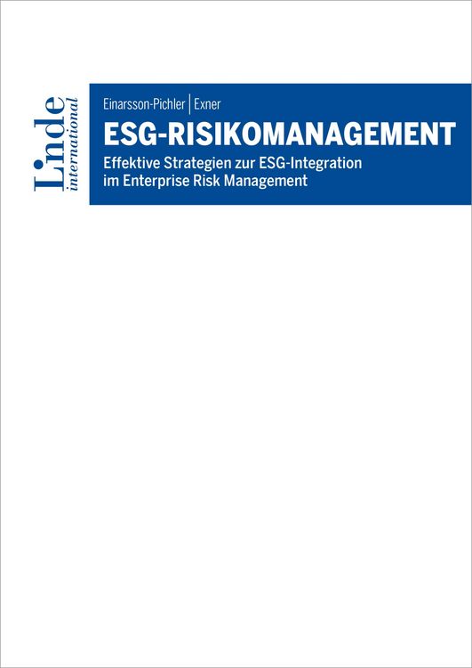 Produktbild: ESG-Risikomanagement