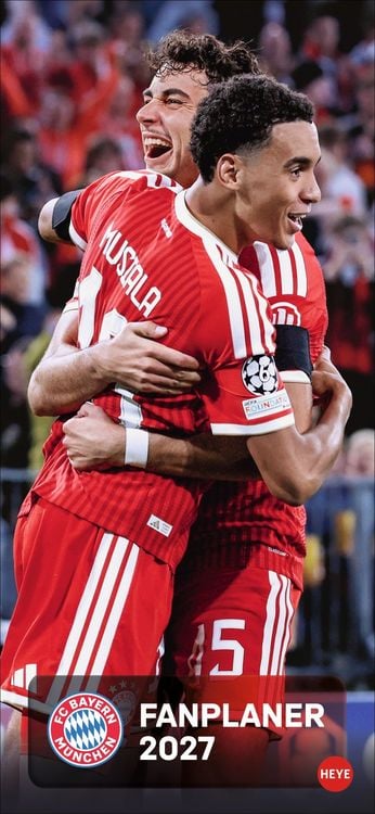 Produktbild: FC Bayern M&uuml;nchen Fanplaner 2027