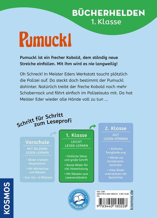 Pumuckl, Bücherhelden 1. Klasse, Pumuckl bei der Polizei