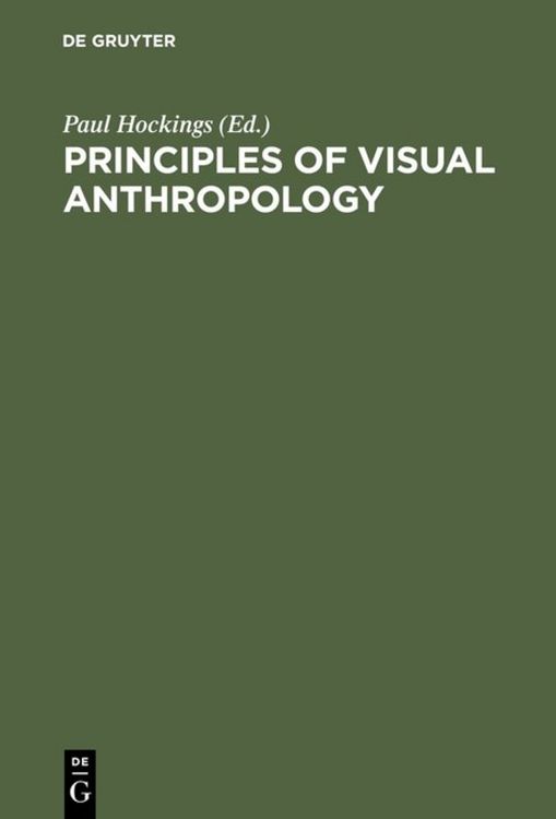 Produktbild: Principles of Visual Anthropology