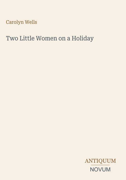Produktbild: Two Little Women on a Holiday
