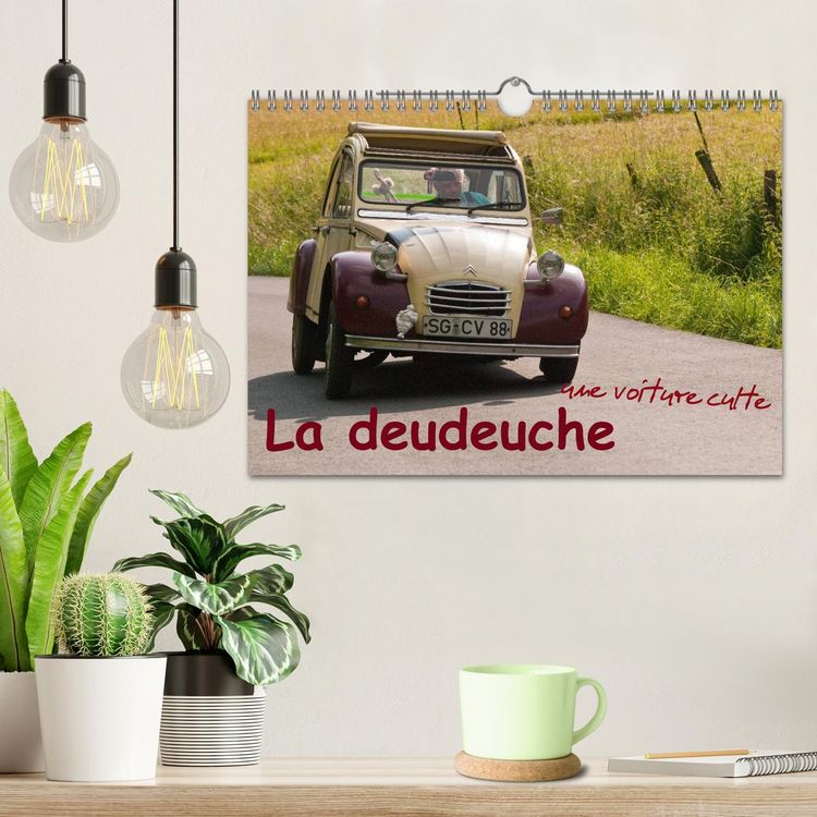Produktbild: La deudeuche une voiture culte (Calendrier mural 2026 DIN A4 vertical), CALVENDO calendrier mensuel