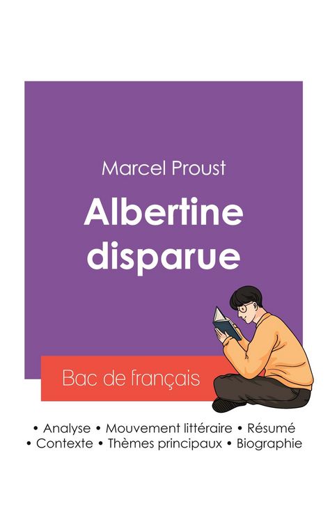 Produktbild: R&eacute;ussir son Bac de fran&ccedil;ais 2027 : Analyse du roman Albertine disparue de Marcel Proust