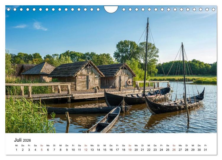 Produktbild: OSTSEE Wundersch&ouml;nes Deutschland (Wandkalender 2026 DIN A4 quer), CALVENDO Monatskalender