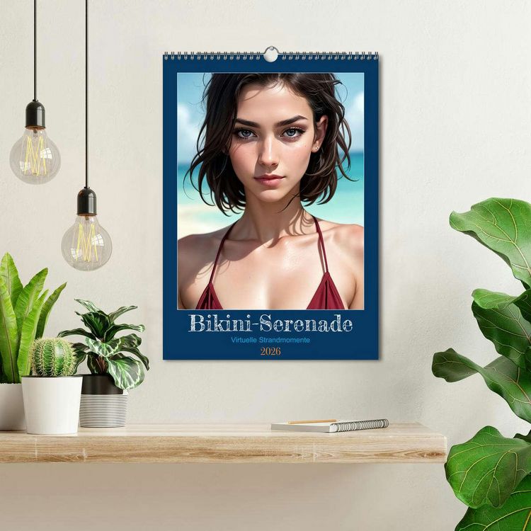 Produktbild: Bikini-Serenade (Wandkalender 2026 DIN A3 hoch), CALVENDO Monatskalender