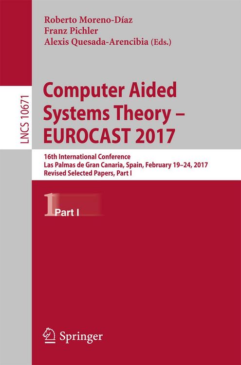 Produktbild: Computer Aided Systems Theory - EUROCAST 2017