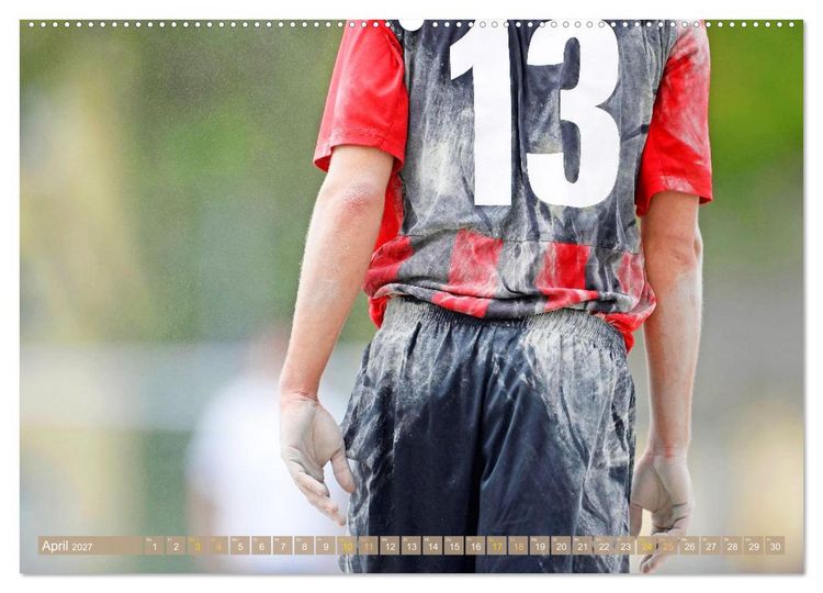 Produktbild: Ich liebe Fu&szlig;ball (hochwertiger Premium Wandkalender 2027 DIN A2 quer), Kunstdruck in Hochglanz