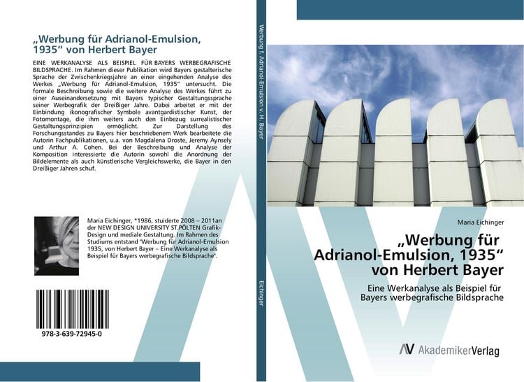 Produktbild: "Werbung f&uuml;r Adrianol-Emulsion, 1935" von Herbert Bayer
