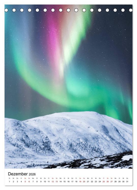 Produktbild: Norwegen - Eine Reise durch das skandinavische Land. (Tischkalender 2026 DIN A5 hoch), CALVENDO Monatskalender