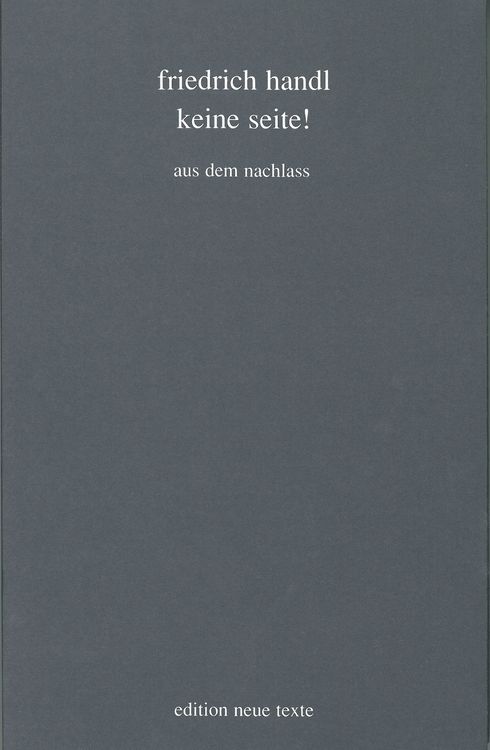 Produktbild: Keine Seite!