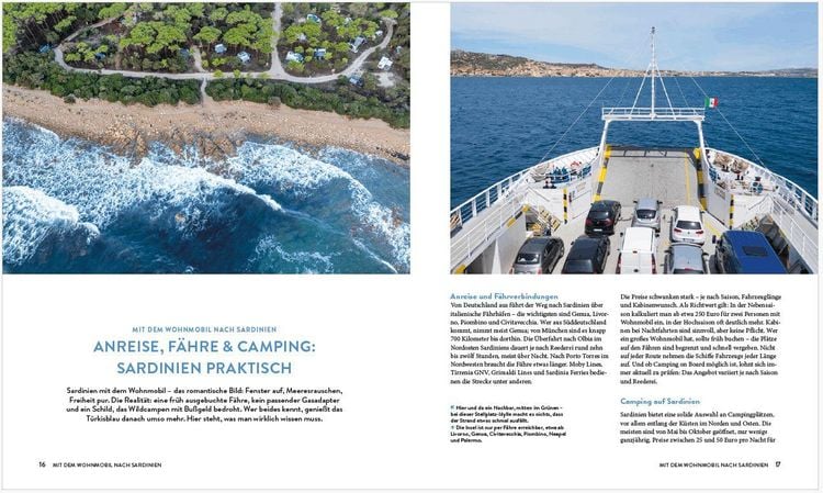 Produktbild: Secret Places Sardinien mit dem Wohnmobil