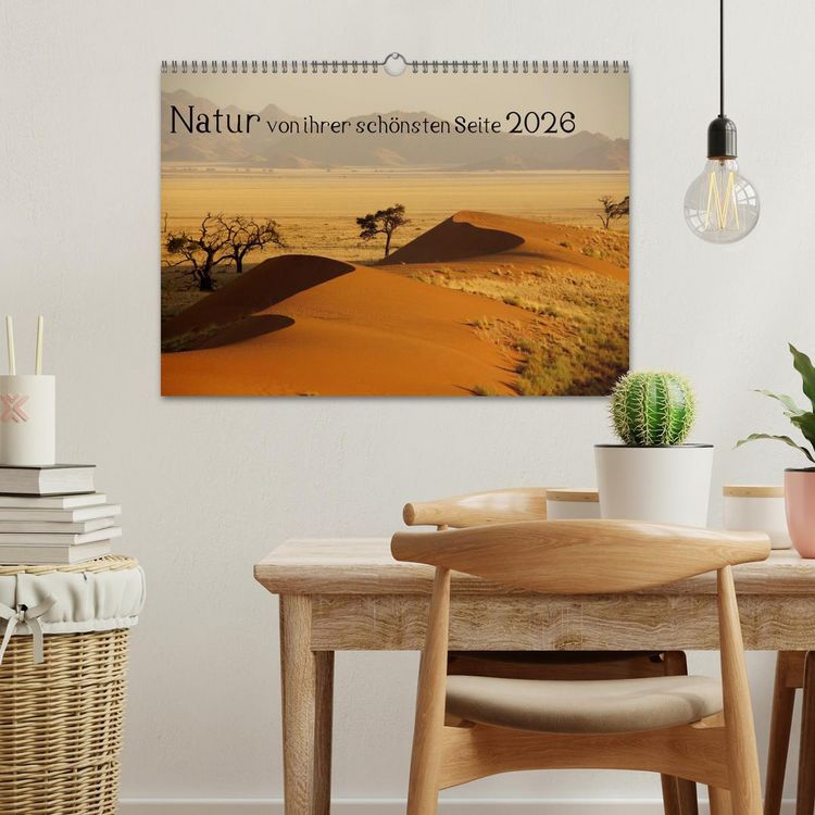 Produktbild: Natur von ihrer sch&ouml;nsten Seite 2026 (Wandkalender 2026 DIN A3 quer), CALVENDO Monatskalender